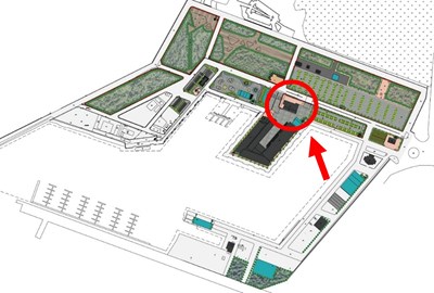 梧棲漁港外籍船員-漁工-淋浴間位置示意圖