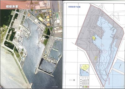 梧棲漁港平面圖